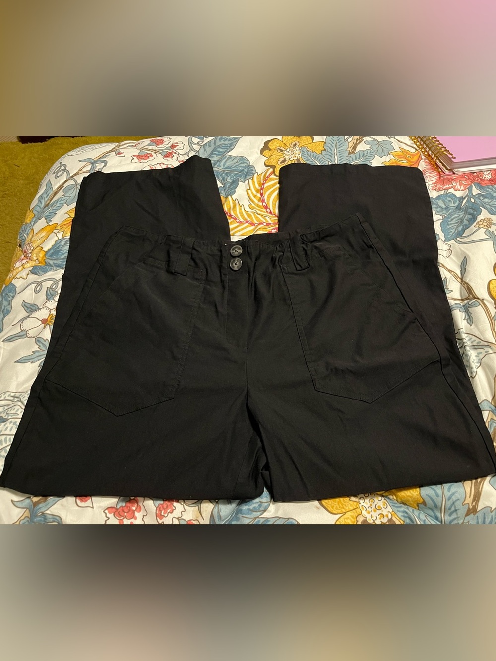 Jules & Leopold Black Straight-Leg Chinos